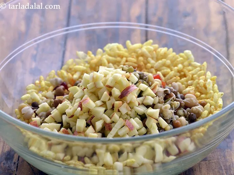 Step 16 – Add chopped apples.