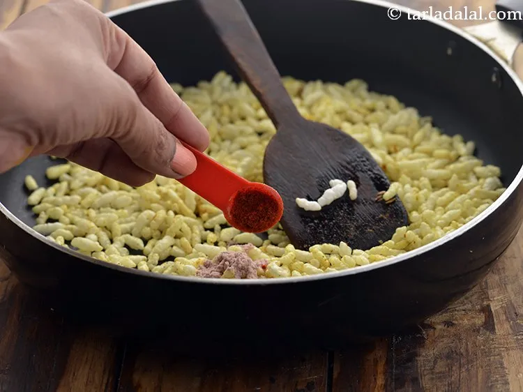 Step 9 – Add chilli powder. You can add more or less as per the spice level you …