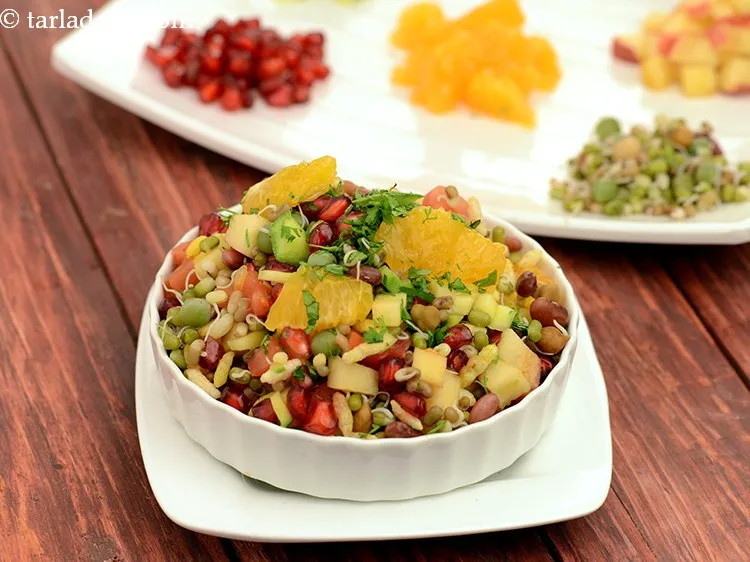 Step 23 – Serve the fruit bhel immediately or else it will turn soggy. It is highly recommended …