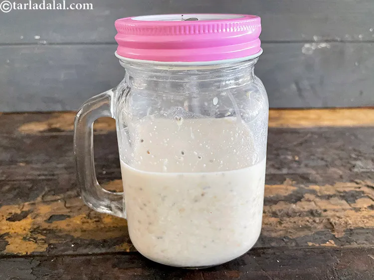 Step 17 – Close the jar with a lid and refrigerate for atleast 4 hours.