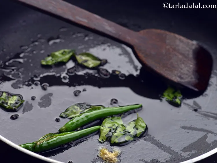 Step 11 – Add the asafoetida.