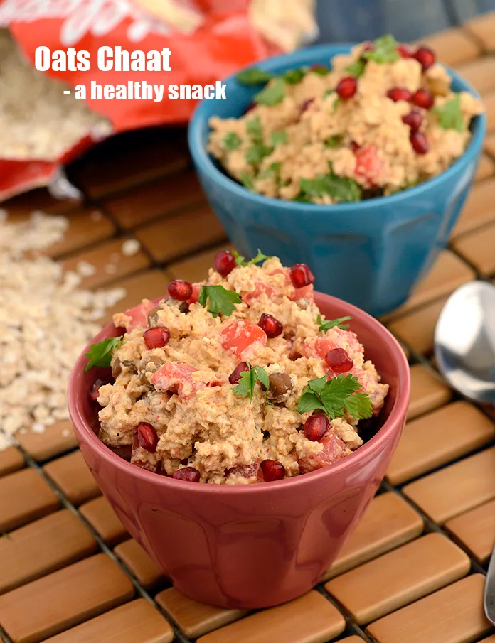 Step 27 – <strong>Oats Chaat - a healthy snack.</strong>