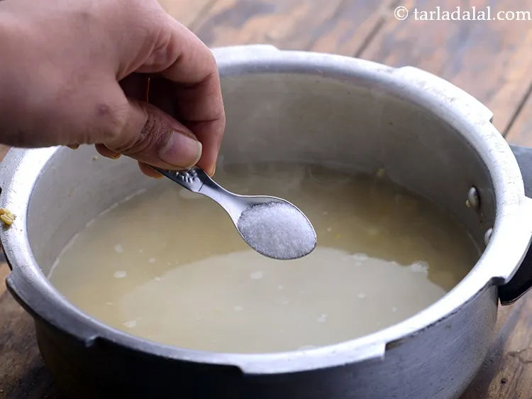 Step 17 – Add salt.