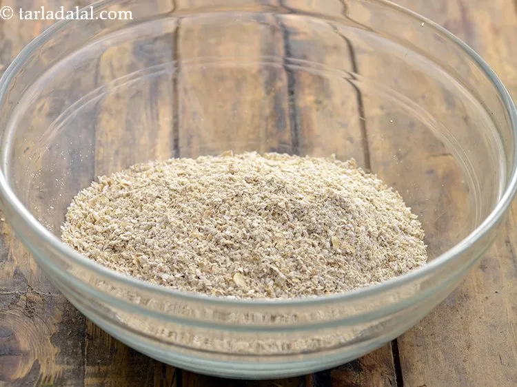 Step 3 – Coarsely powder them by blitzing once or twice and transfer it to a deep bowl. …