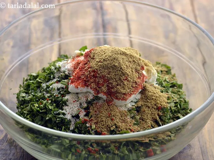 Step 8 – Add coriander-cumin seeds powder.