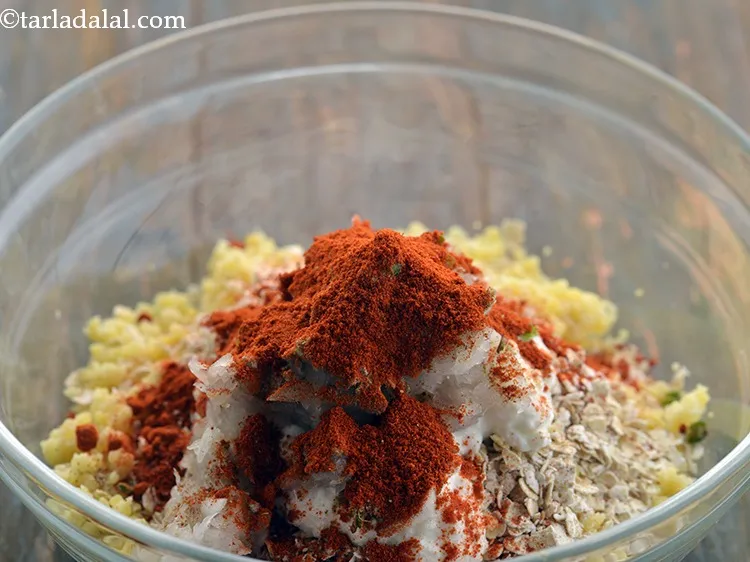 Step 13 – Add chilli powder for a spicier hint.