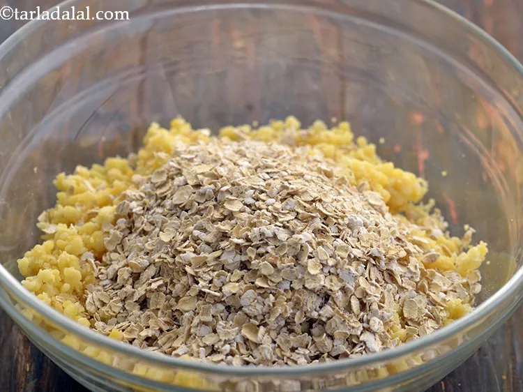 Step 8 – Add all the remaining ingredients starting with &frac12; cup quick cooking rolled oats. You can …