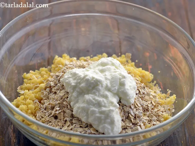 Step 9 – Ads 2 tbsp of fresh curd. We have used&nbsp;curds made using this detailed recipe with …