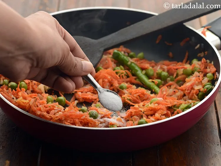 Step 18 – Add the salt.