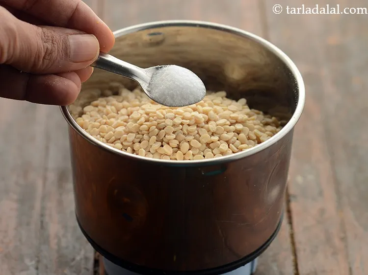 Step 4 – Add salt.