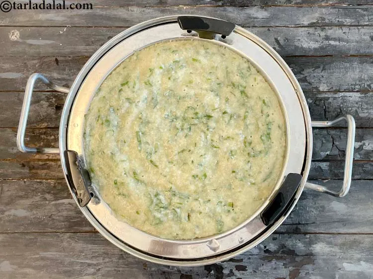 Step 25 – This is what the dhoklas look like.