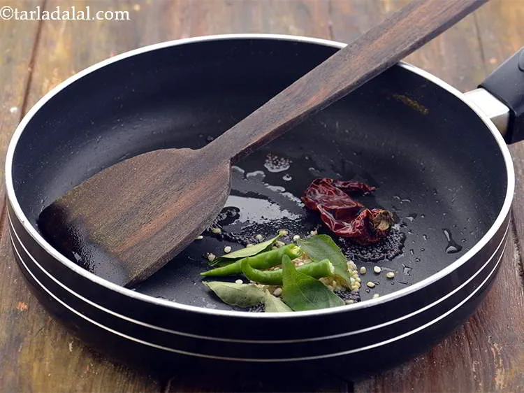 Step 11 – Add the red chillies and green chillies. If you are making this for kids then …