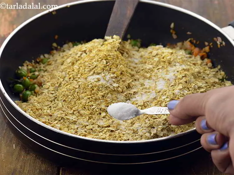 Step 18 – Also, add sugar which is optional and add the salt.