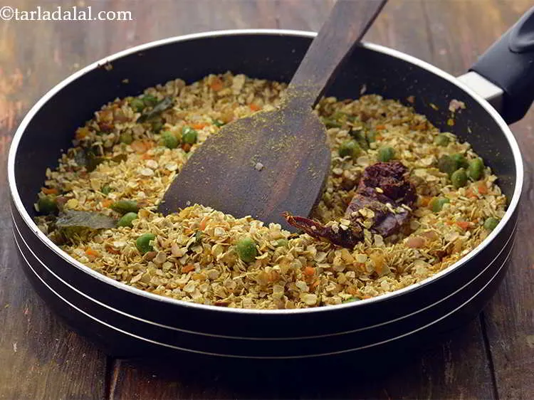 Step 20 – Mix well and cook on a medium flame for 1 minute, while stirring continuously.