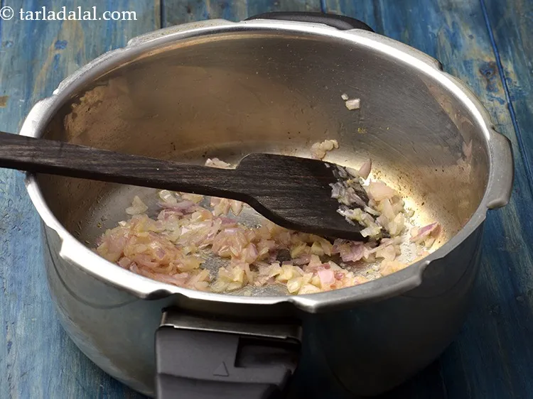 Step 13 – Saut&eacute; on a medium flame for 1 minute.