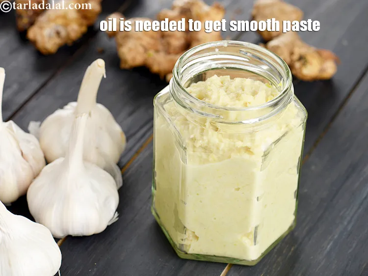 Step 13 – Though oil is optional, we recommend adding it to get a smooth finished paste and …