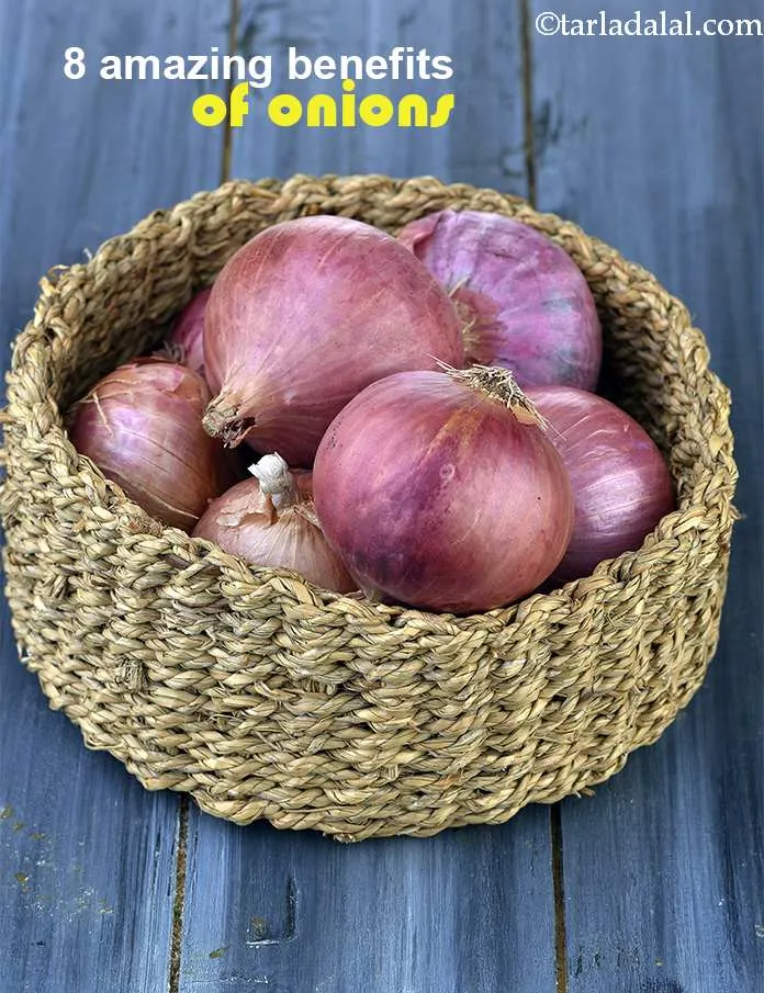 स्टेप 4 – कच्चा प्याज&nbsp;<a href=""https://www.tarladalal.com/recipes-for-Vitamin-C-Rich-Indian-Recipes-in-hindi-language-804"">विटामिन सी</a>&nbsp;का एक बहुत मूल्यवान स्रोत है - …