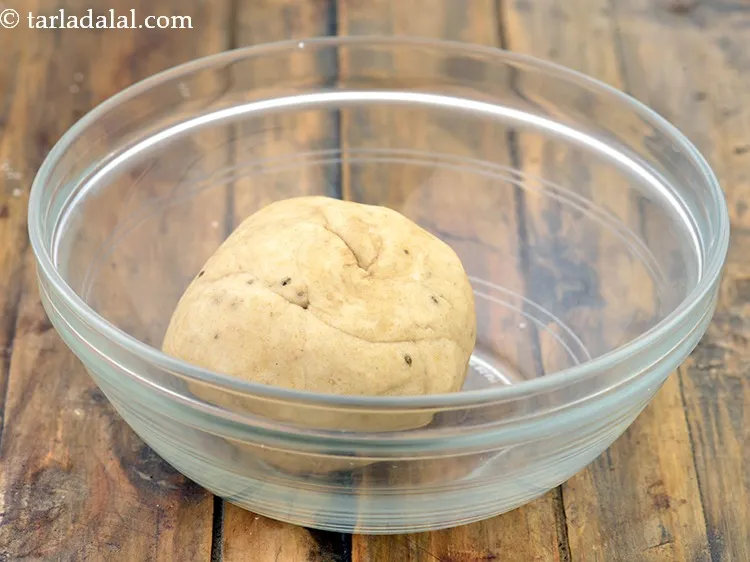 Step 9 – Knead it into a soft dough using enough water.