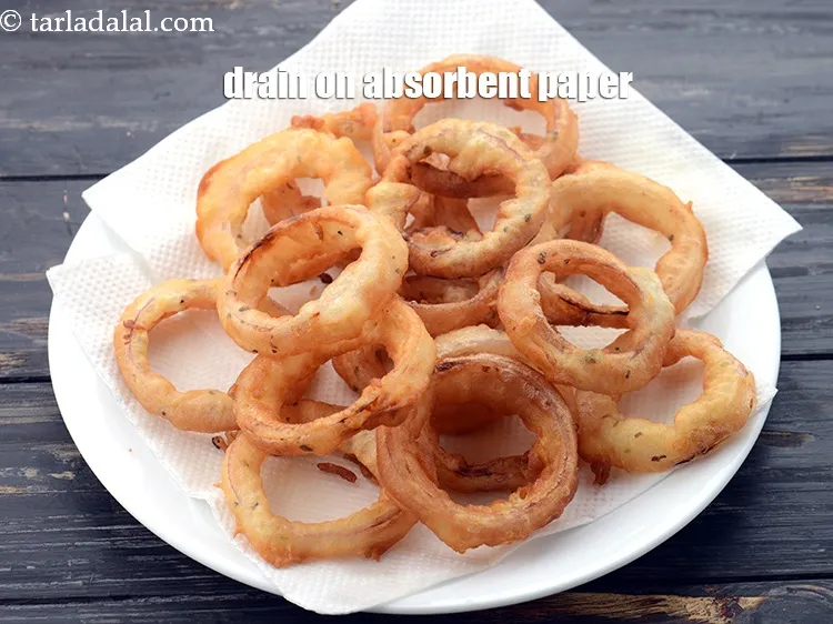 Step 24 – Drain on an absorbent paper.&nbsp;