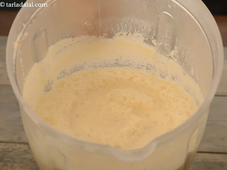 Step 7 – Blend all the ingredients till smooth and frothy. This is how the <strong>orange papaya smoothie</strong> …