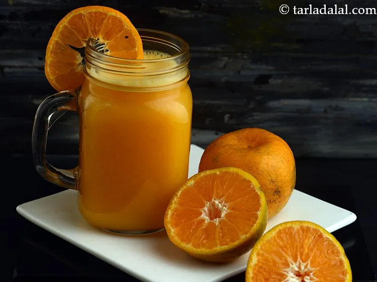 Step 36 – Serve <strong>orange juice</strong> immediately.