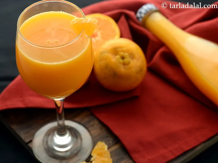 Step 23 – Serve fresh <strong>homemade orange juice</strong> immediately in attractive glasses. If you wish you can add …