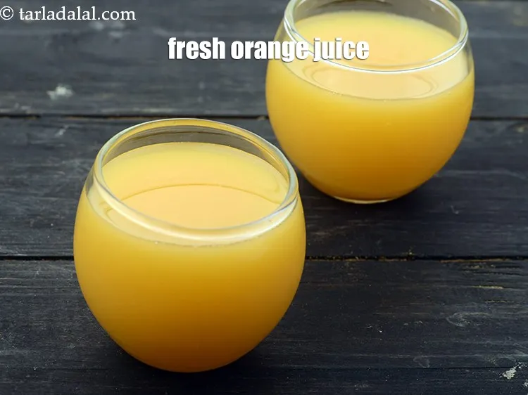 Step 14 – You can also use fresh orange juice.