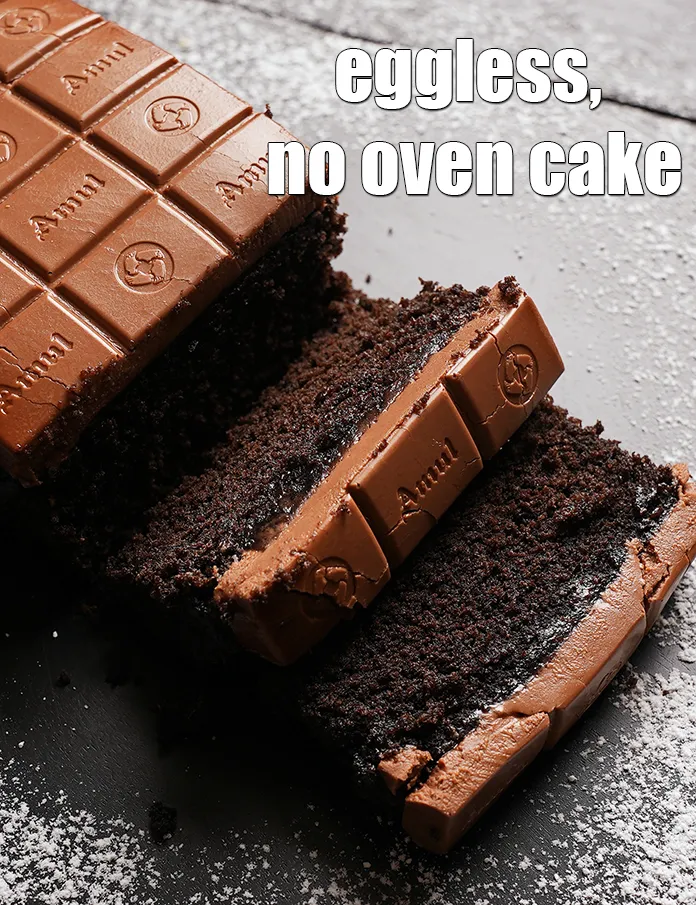 Step 17 – Cut into slices and serve <strong>oreo biscuit cake</strong> immediately.