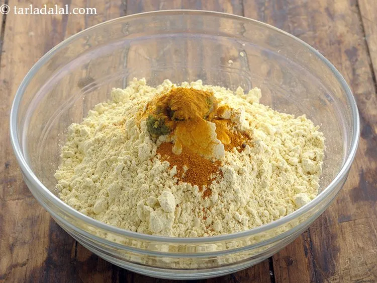 Step 3 – Add turmeric powder.