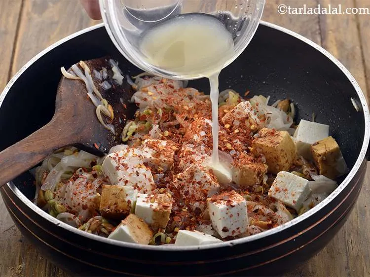 Step 19 – Add the lemon juice.