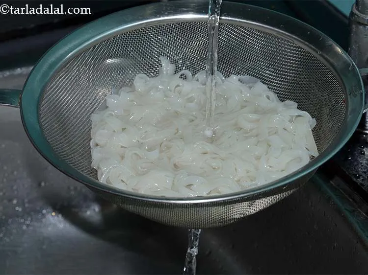 Step 6 – Refresh with cold water.