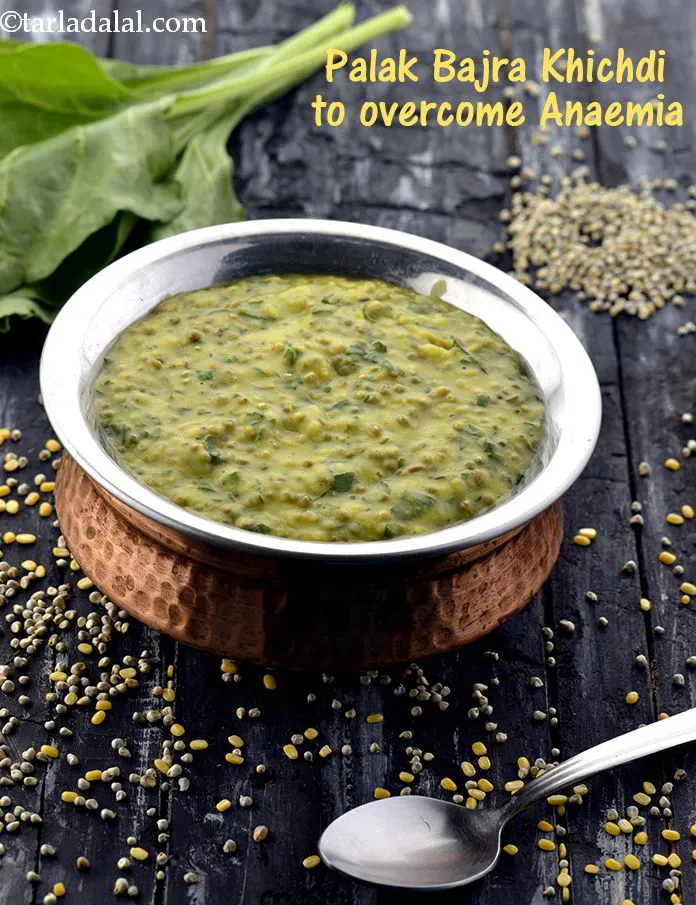 Step 24 – <strong>Palak Bajra Khichdi to overcome Anaemia</strong>. Khichdi is a comfort food for some, but on …