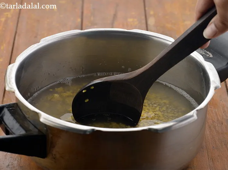 Step 13 – Mix well using a spoon.