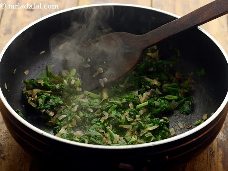 Step 18 – Dry roast for 1 to 2 more minutes while stirring continuously.