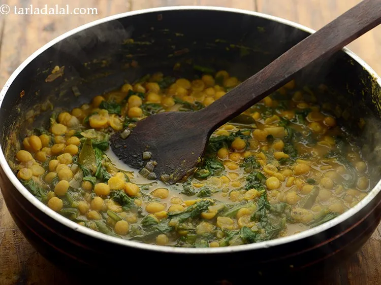 Step 24 – Mix well and simmer for 5 to 7 minutes.