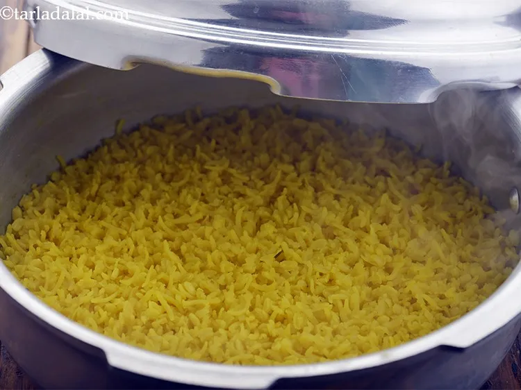 Step 15 – Allow the steam to escape before opening the lid.