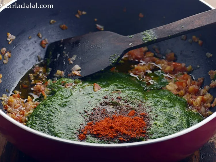 Step 24 – Add chilli powder.