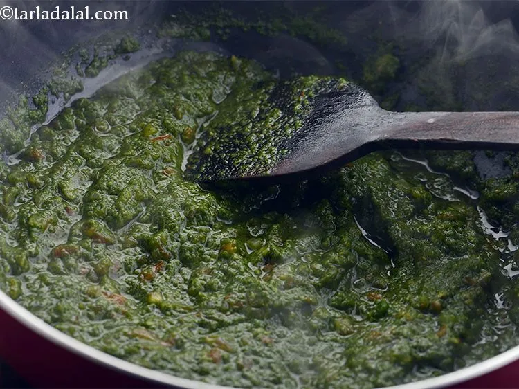 Step 26 – Mix well and cook on a medium flame for 3 minutes, while stirring occasionally.