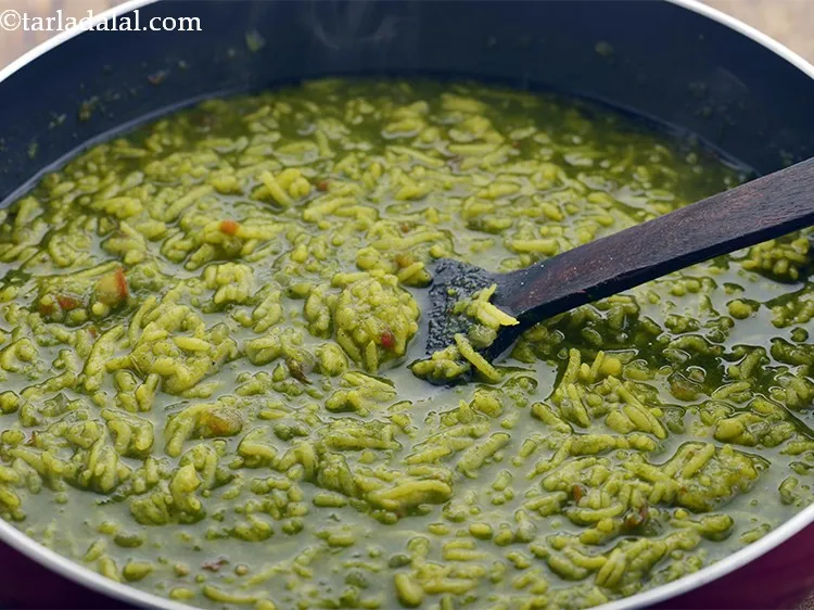 Step 28 – Add salt and 1&frac12; cups of water. You can add more or less water to …