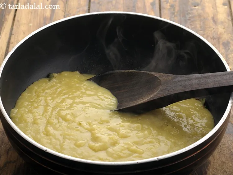 Step 17 – Add the cooked dal mixture. If you like your veggies like I do, try out …