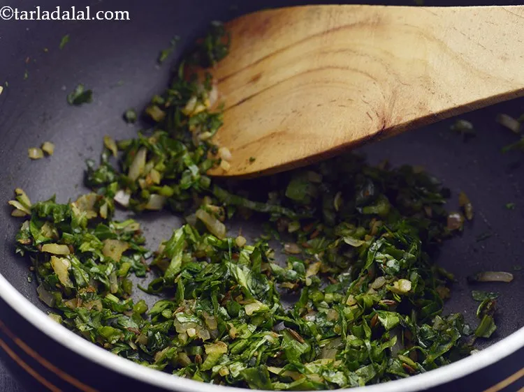 Step 29 – Mix well using a ladle and cook on a medium flame for 1 minute. Keep …