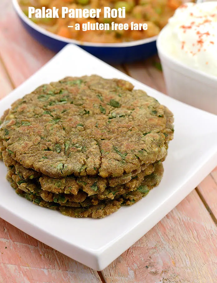 Step 28 – <strong>Palak Paneer Roti &ndash; a gluten free fare.</strong>