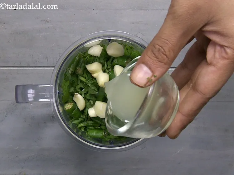 Step 12 – Add the lemon juice. It would help in maintaining the bright green colour of the …