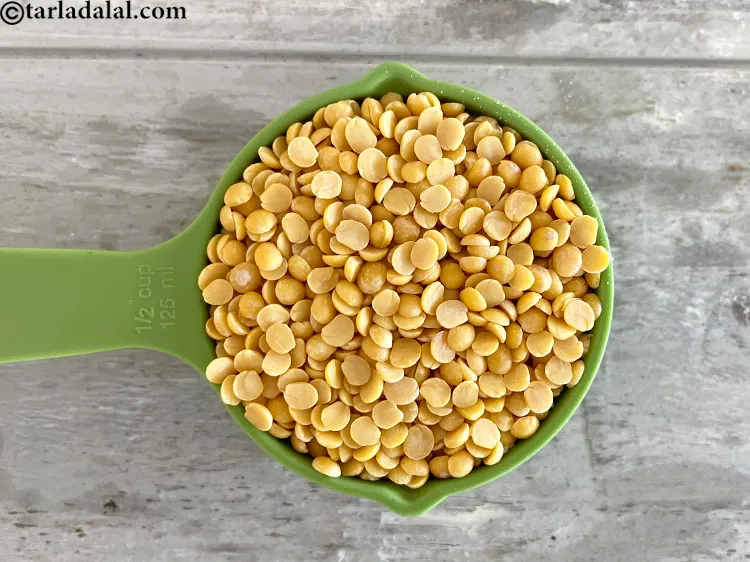 Step 3 – This is what toovar dal looks like.