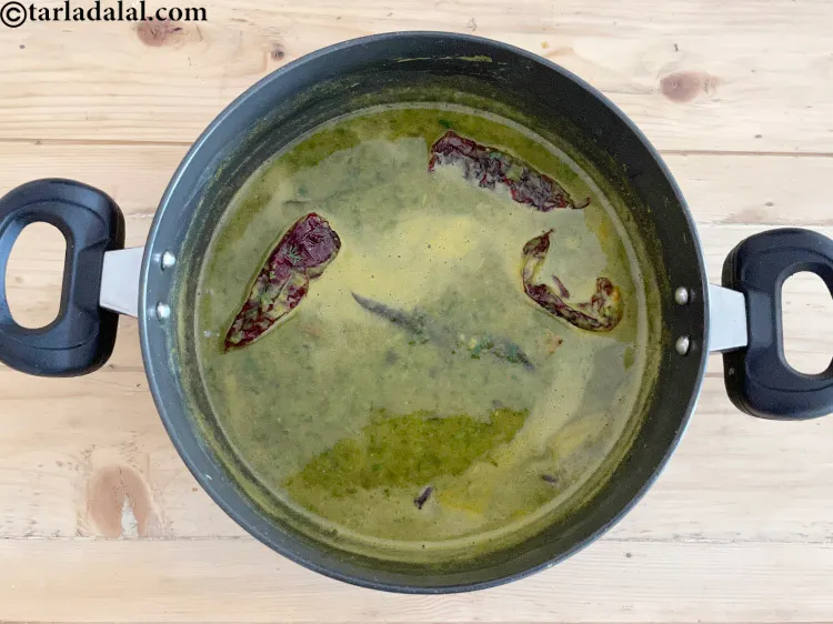 Step 31 – Cook on medium flame for 4 to 5 minutes, while stirring occasionally.