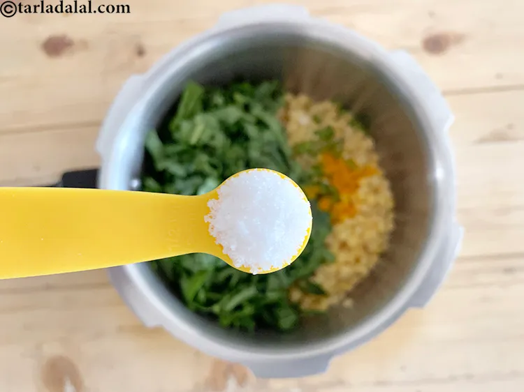 Step 13 – Add salt.