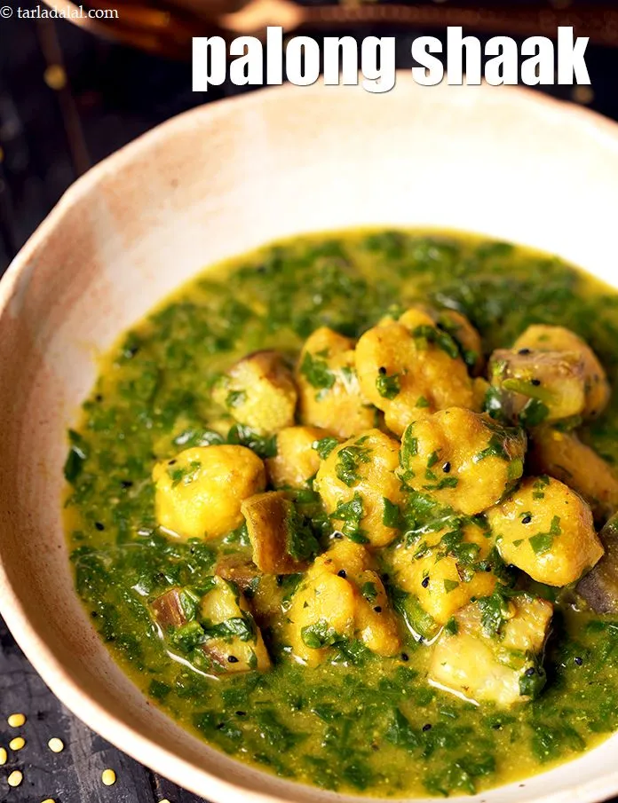 Step 29 – Serve <strong>boriya&nbsp;diya palang saag</strong> hot.