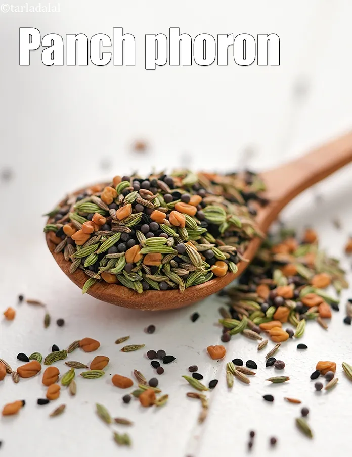 Step 3 – <strong>Panch phoron</strong> is made from&nbsp;<meta charset="UTF-8" />1 tbsp&nbsp;<a href="glossary-cumin-seeds-jeera-zeera-381i">cumin seeds (jeera)</a>, 1 tbsp&nbsp;<a href="glossary-mustard-seeds-sarson-rai-sarson-ke-beej-525i">mustard seeds …