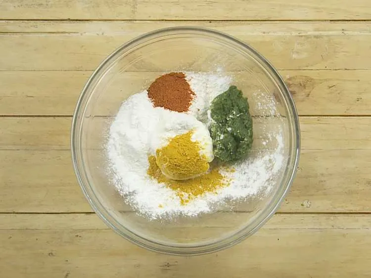 Step 30 – Add chilli powder. Adjust the proportion according to your personal preference.