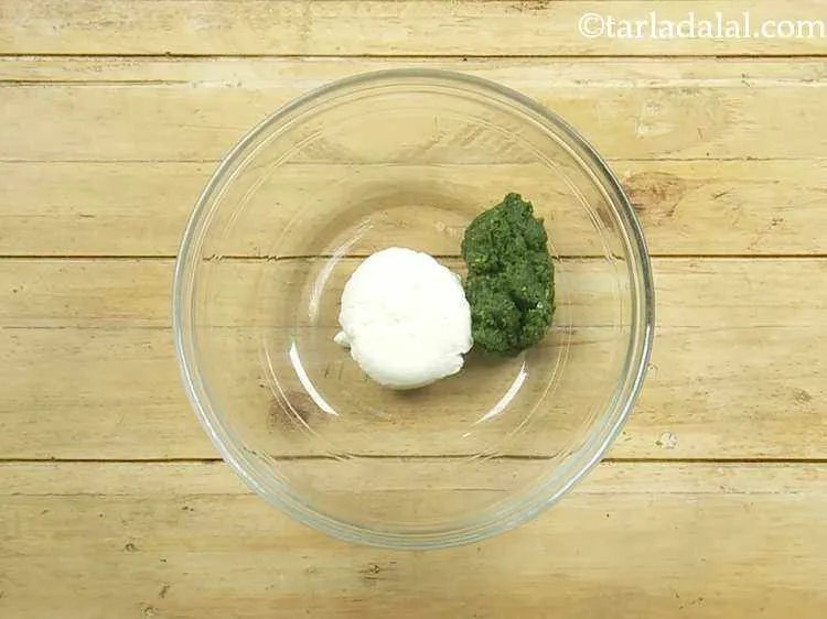 Step 27 – Add the curds. We are not using thick curd or hung curd because we want …